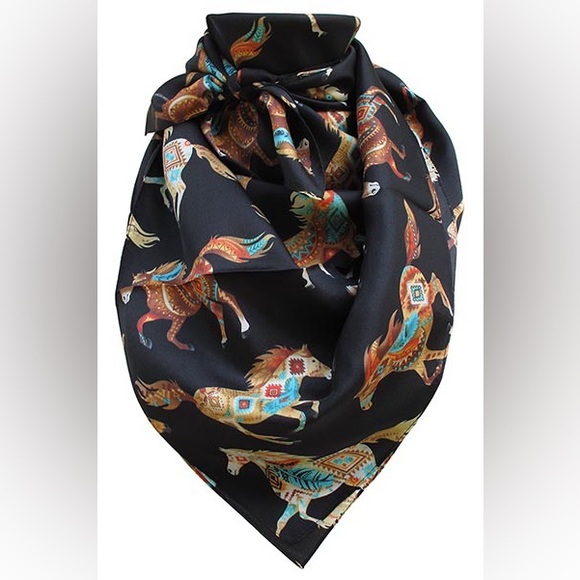 100% Silk Scarf - Picture 4 of 6